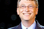 Основатель корпорации Microsoft Билл Гейтс 28 октября отмечает 58-й день рождения