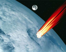 Ученые увеличили шансы столкновения астероида с Землей в пять раз.