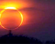 Жители Земли смогут увидеть необычное кольцевое затмение Солнца