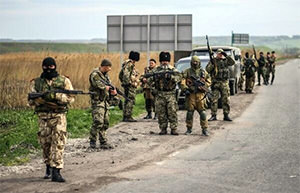 Украинские военные утром 2 мая начали штурм Славянска
