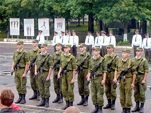 Воинские части Приамурье отмечают рост профессионализма военнослужащих