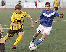 На стадионе «Туймаада» прошел матч между «Амуром-2010» и «Якутией»