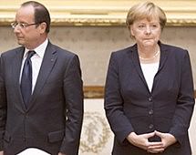Канцлер ФРГ и президент Франции грозят России новыми санкциями