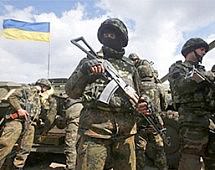 Украинские войска ведут минометный обстрел Славянска с высоты Карачун