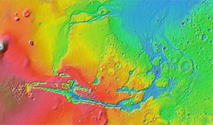 Каньоны и овраги на Марсе образованы потоками лавы